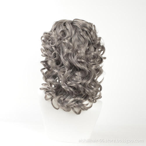 The best-selling cheap long wave curly wig high temperature fiber synthetic wig for women